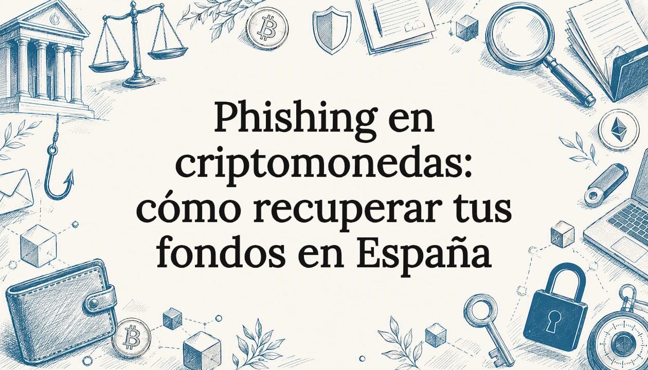 Phishing en criptomonedas: cómo recuperar tus fondos en España