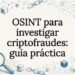 Ilustración decorativa para portada con temática de investigación sobre blockchain
