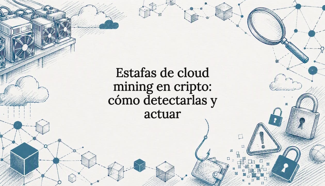 Estafas de cloud mining en cripto: cómo detectarlas y actuar