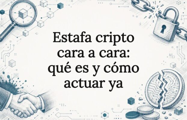 Estafa cripto cara a cara: qué es y cómo actuar ya