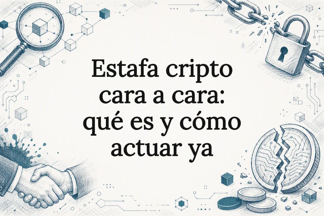 Estafa cripto cara a cara: qué es y cómo actuar ya