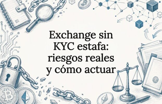 Exchange sin KYC estafa: riesgos reales y cómo actuar