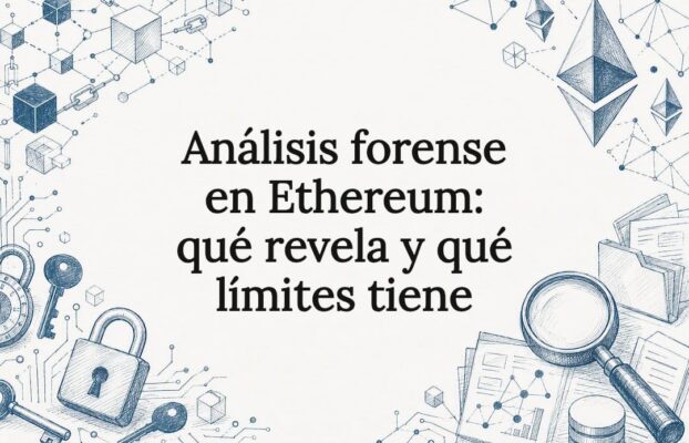 Análisis forense en Ethereum: qué revela y qué límites tiene