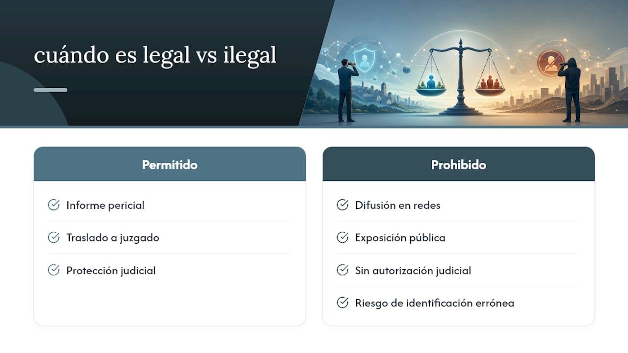 Diagrama comparativo entre doxing legal e ilegal