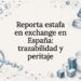 Tarjeta ilustrativa sobre trazabilidad en blockchain y peritaje