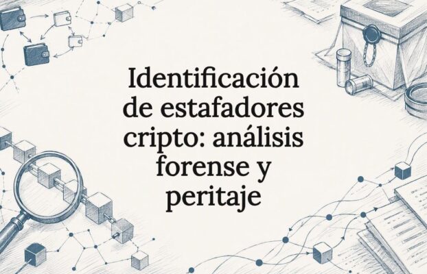 Identificación de estafadores cripto: análisis forense y peritaje