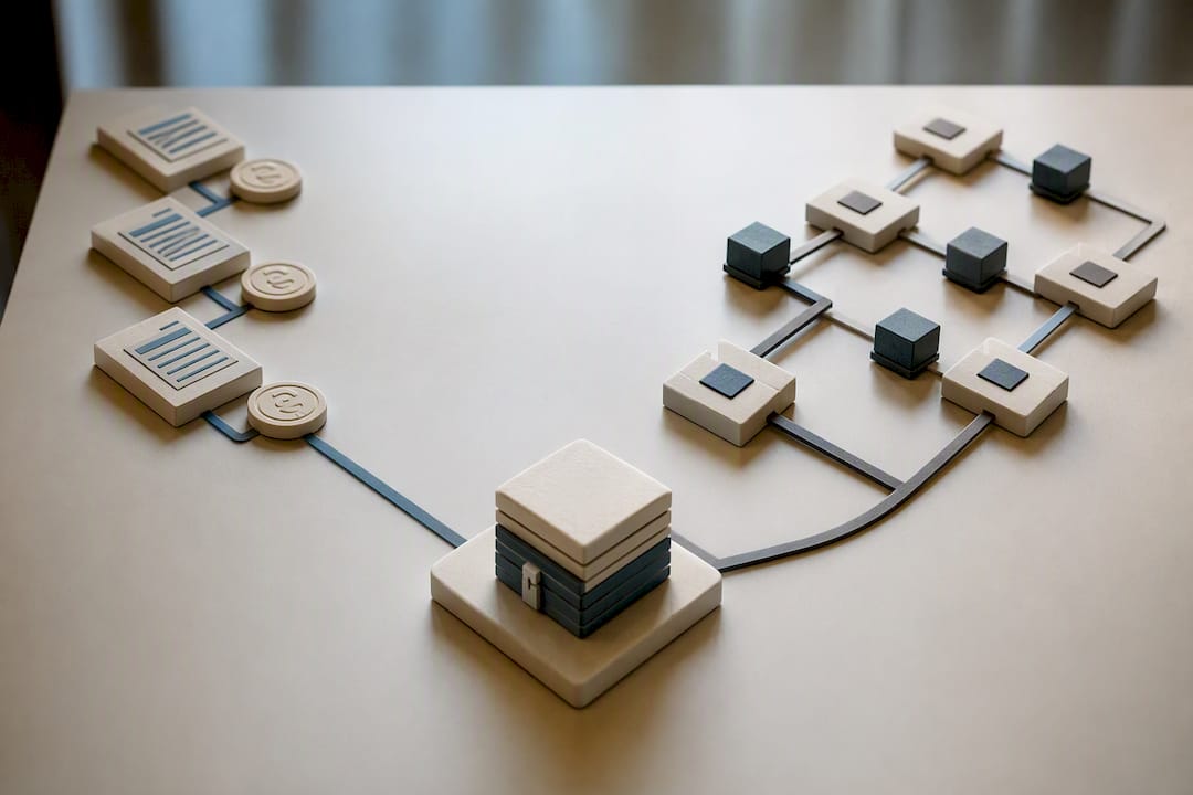 Relación entre movimientos bancarios y blockchain