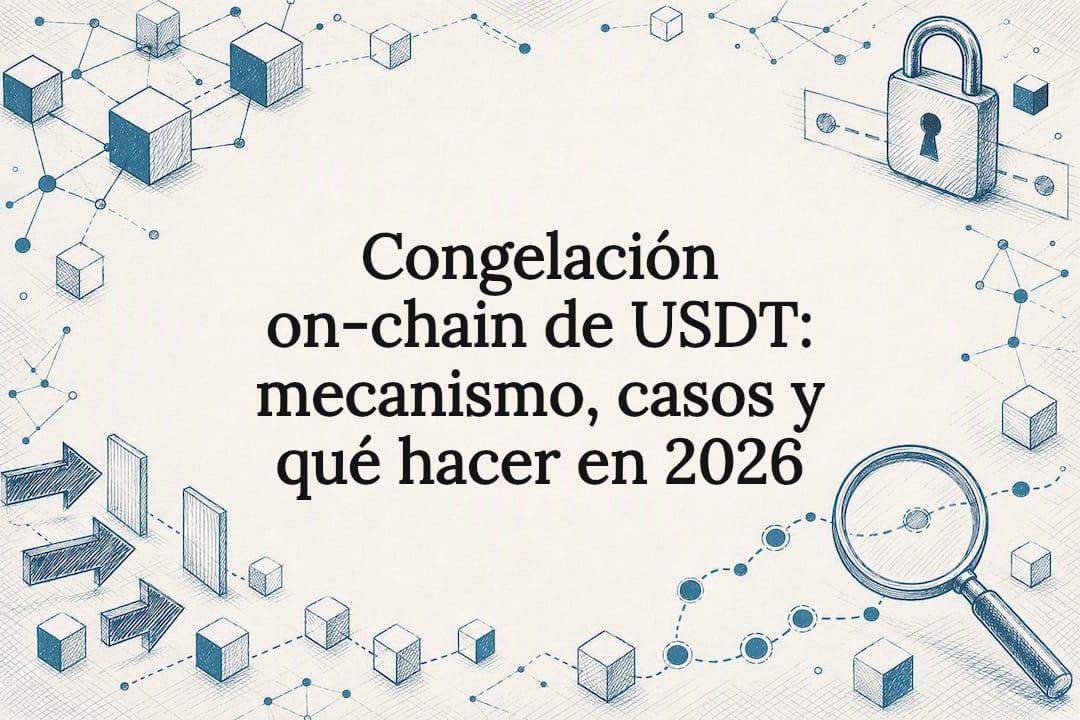 Congelación on-chain de USDT: mecanismo, casos y qué hacer en 2026