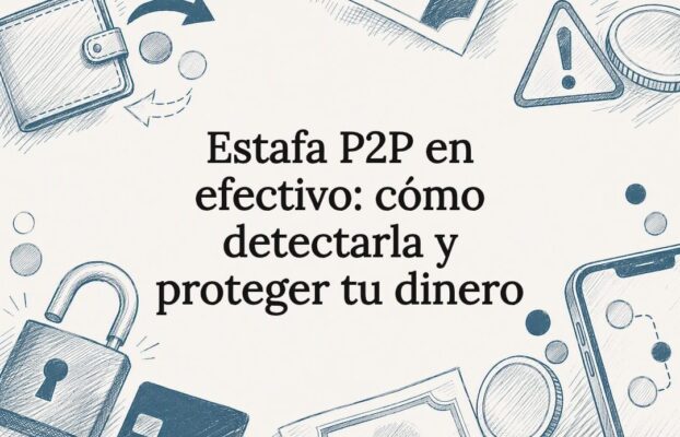 Estafa P2P en efectivo: cómo detectarla y proteger tu dinero