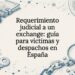 Tarjeta ilustrativa sobre requerimiento judicial