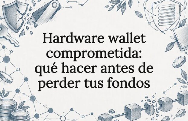 Hardware wallet comprometida: qué hacer antes de perder tus fondos