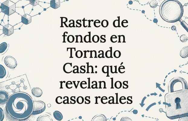 Rastreo de fondos en Tornado Cash: qué revelan los casos reales