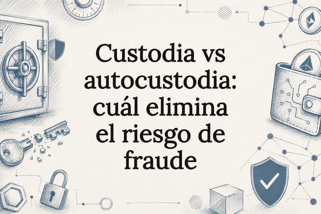 Custodia vs autocustodia: cuál elimina el riesgo de fraude