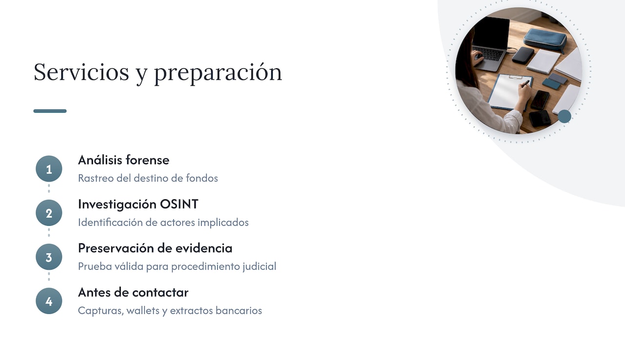 Cómo puede ayudarte Recovera tras una estafa con usdt — overview diagram