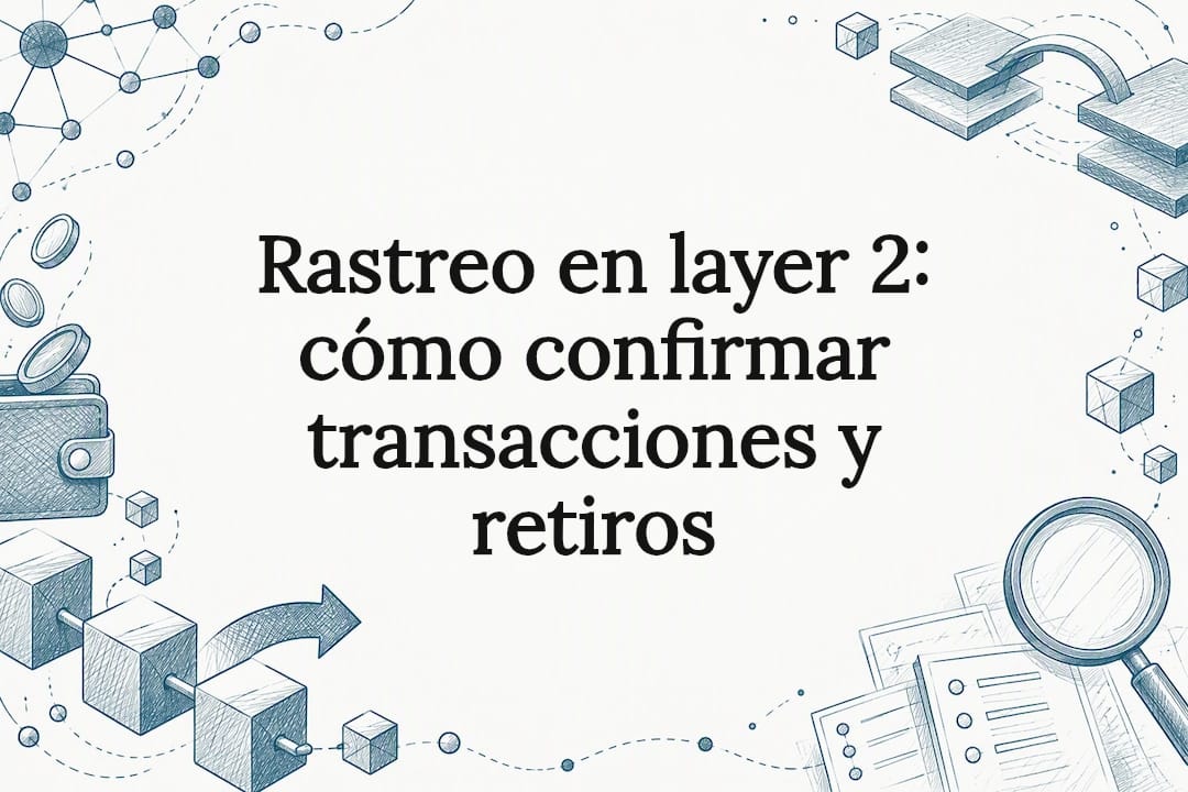 Rastreo en layer 2: cómo confirmar transacciones y retiros
