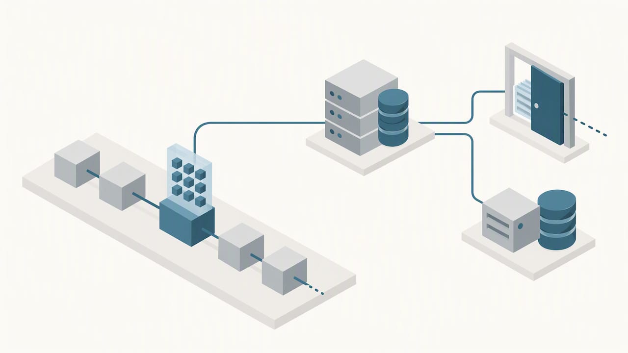 Arquitectura validium y acceso a los registros