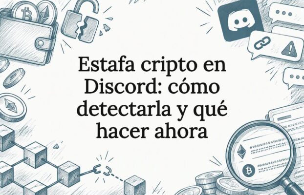 Estafa cripto en Discord: cómo detectarla y qué hacer ahora