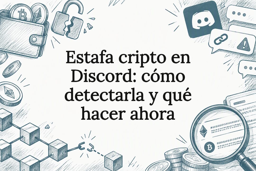 Estafa cripto en Discord: cómo detectarla y qué hacer ahora