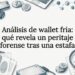Ilustración forense para el análisis de billeteras frías