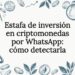 Gráfico de portada acerca de fraudes en cripto
