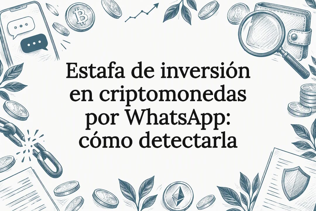 Estafa de inversión en criptomonedas por WhatsApp: cómo detectarla