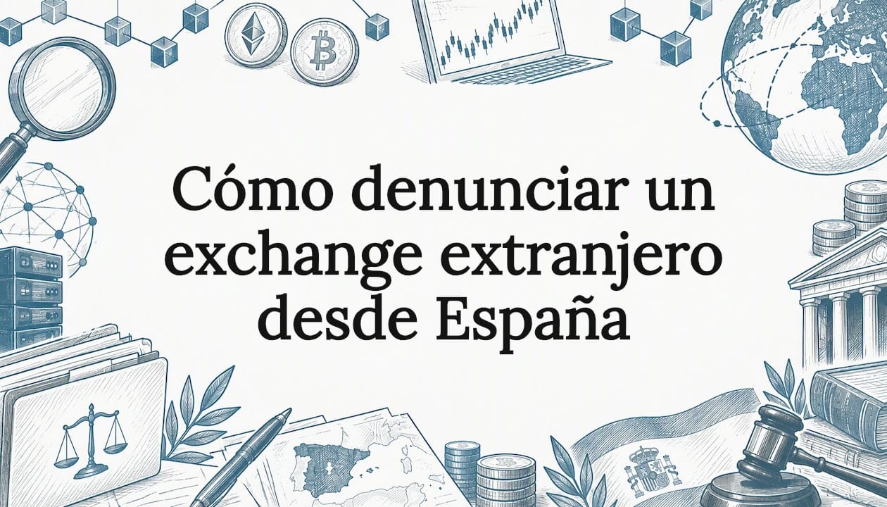 Cómo denunciar un exchange extranjero desde España