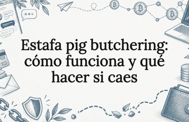 Estafa pig butchering: cómo funciona y qué hacer si caes