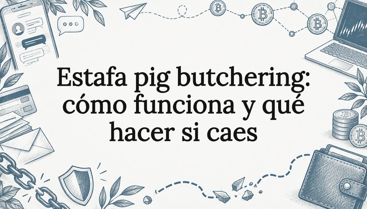 Estafa pig butchering: cómo funciona y qué hacer si caes