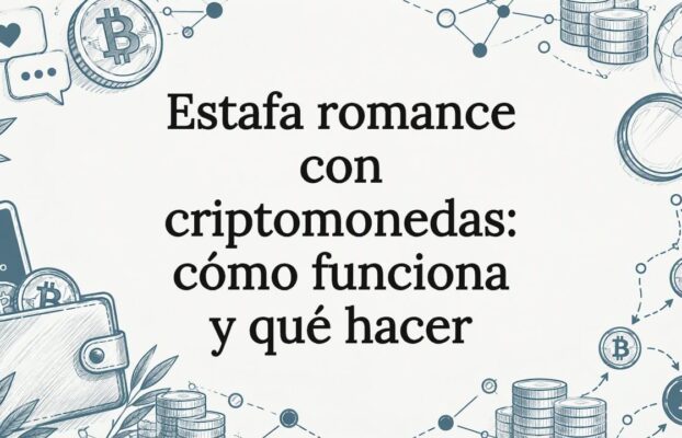 Estafa romance con criptomonedas: cómo funciona y qué hacer