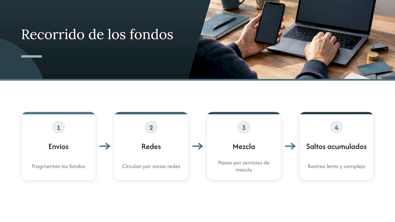 Fondos fragmentados entre redes y servicios de mezcla