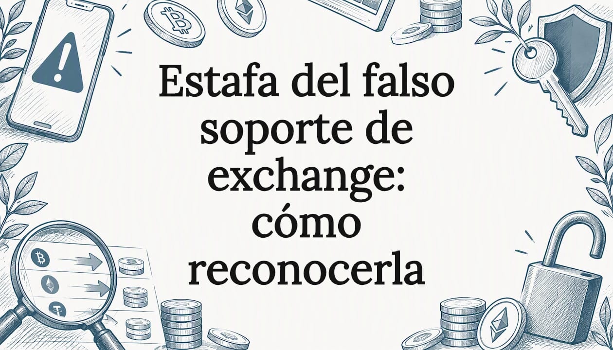 Estafa del falso soporte de exchange: cómo reconocerla