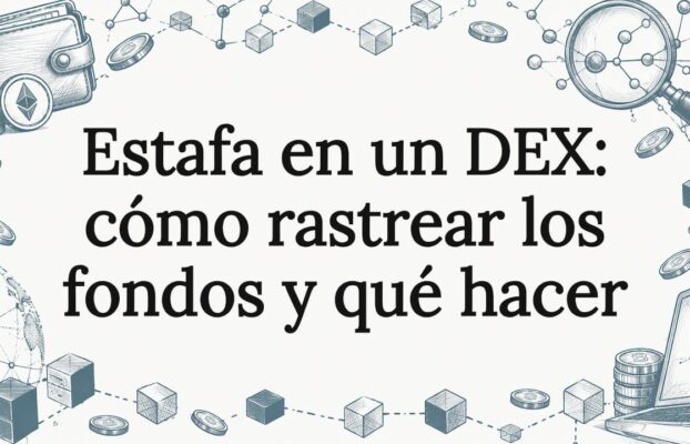 Estafa en un DEX: cómo rastrear los fondos y qué hacer