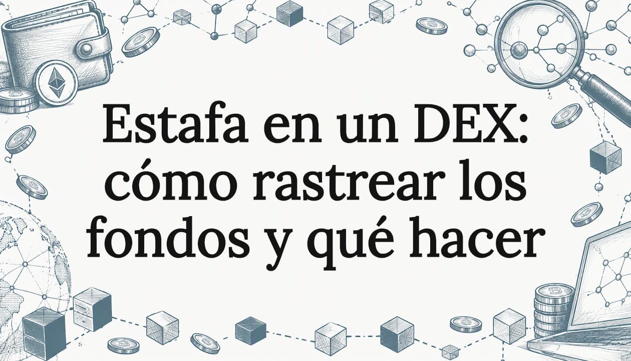 Estafa en un DEX: cómo rastrear los fondos y qué hacer