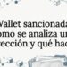 Tarjeta gráfica sobre el análisis de billeteras sancionadas