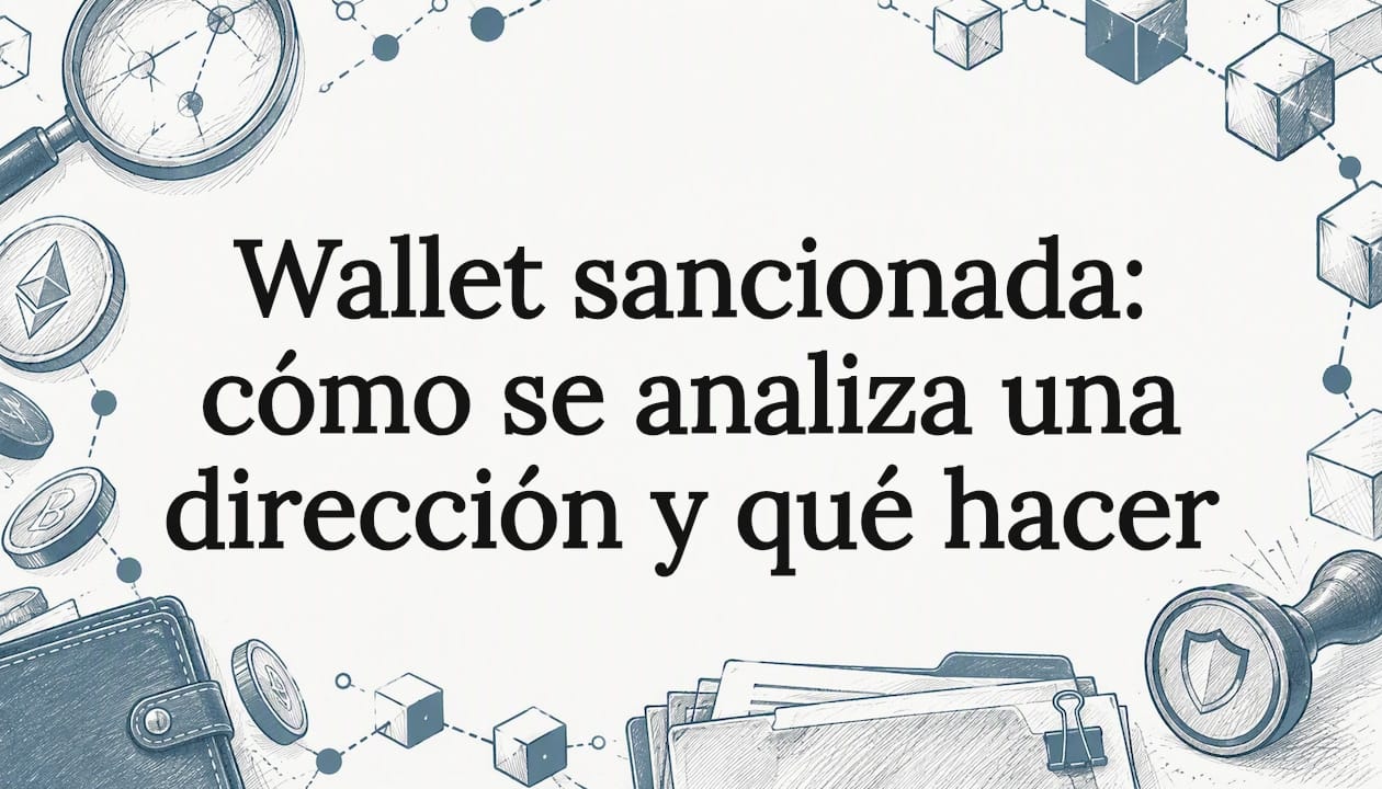 Wallet sancionada: cómo se analiza una dirección y qué hacer
