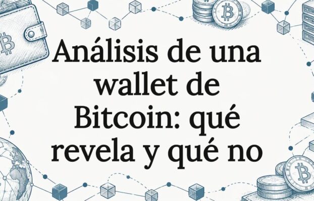 Análisis de una wallet de Bitcoin: qué revela y qué no