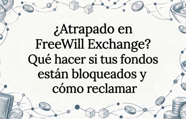 FreeWill Exchange: qué hacer si te han bloqueado los fondos y cómo reclamar